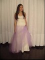 Vestido  con Foro Color Lila
